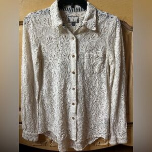 Volcom Lace Button Up